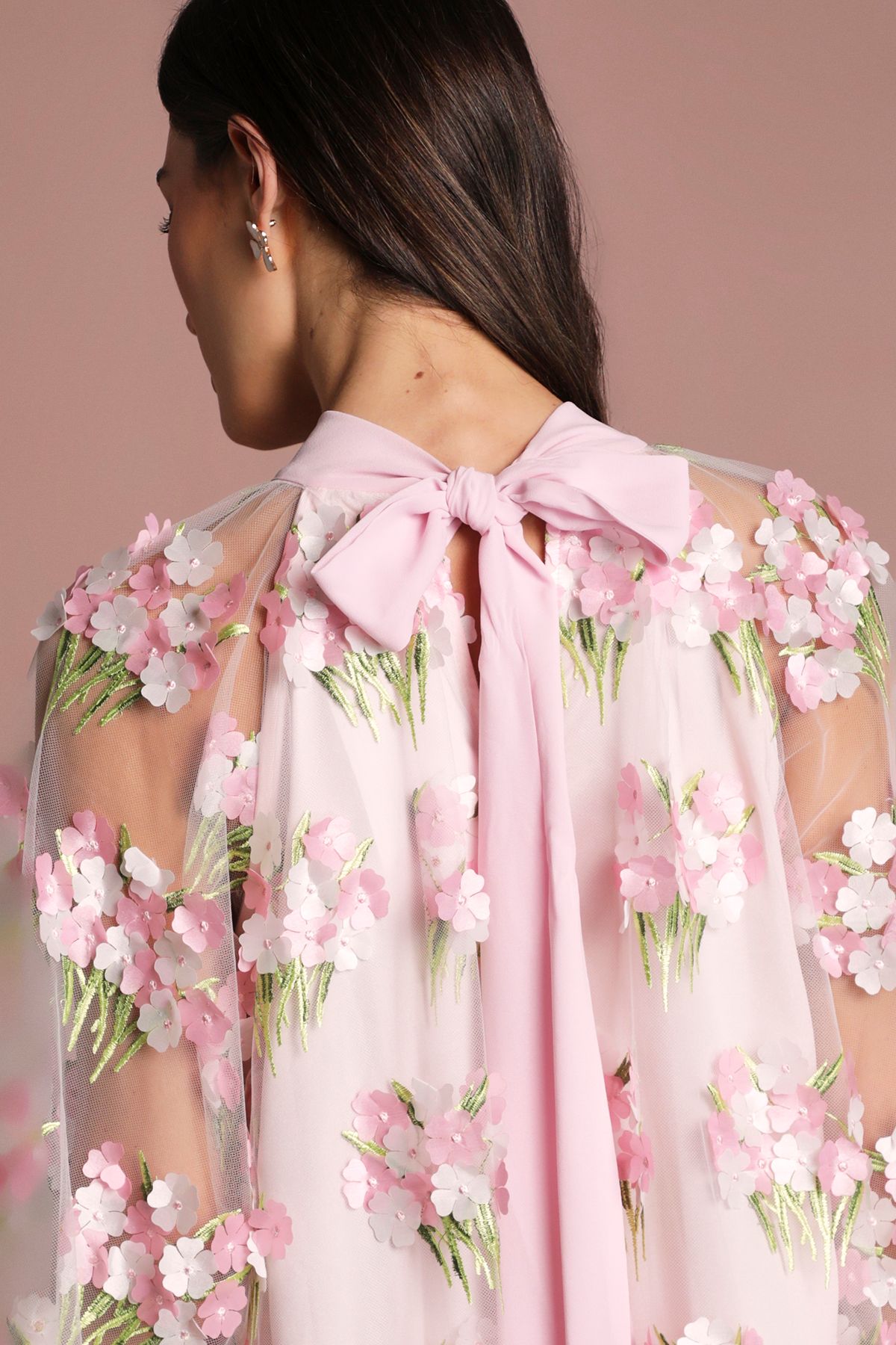 Coast Coast Muse Embroidered Mesh Shift Dress
