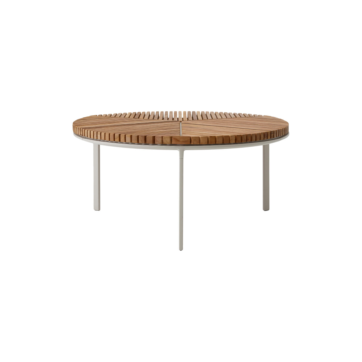 VIPP716 Open-Air Coffee Table, teak/light grey