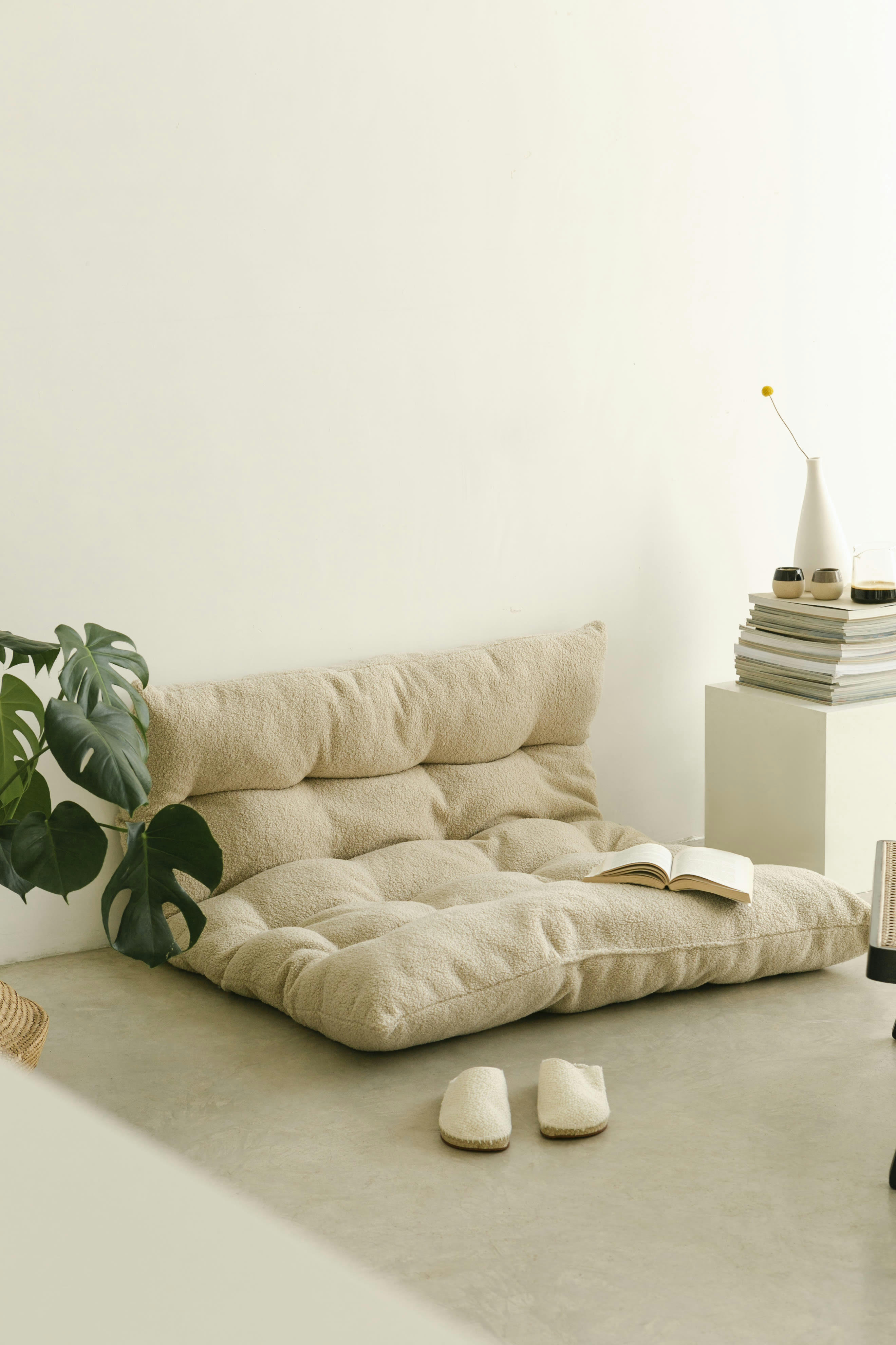 CIELO - Matelas de sol en coton bouclé 120x100