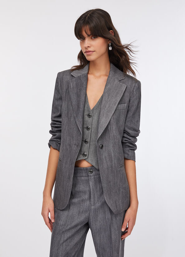 Blazer in denim