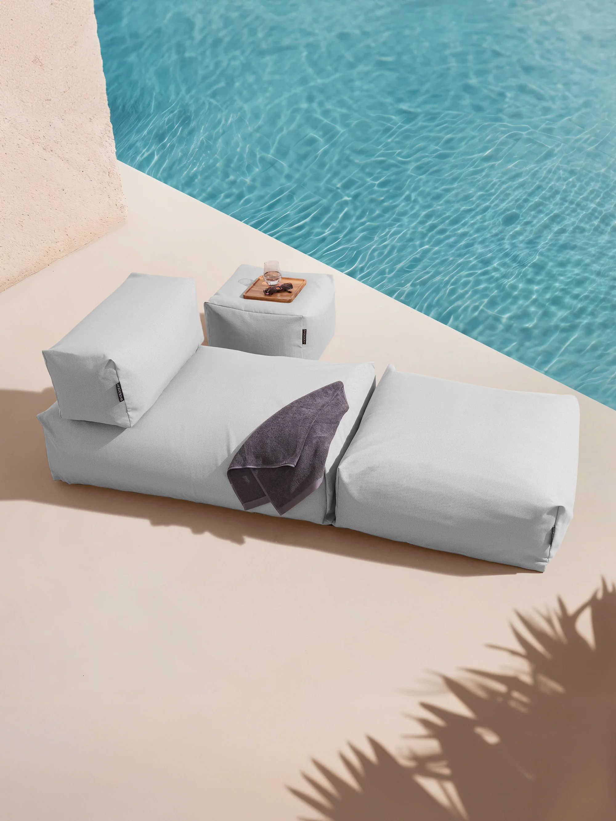 Outdoor Pouf Small