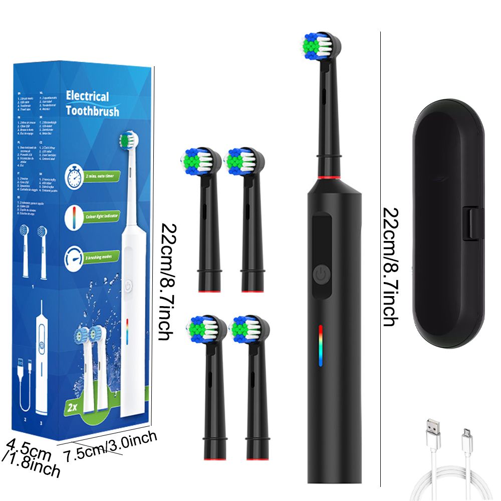 Ventryn Electric Rotating Toothbrush Rechargeable Professional Version