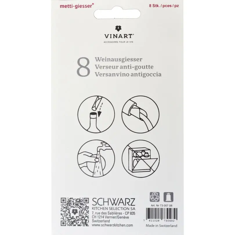 Ausgiesser 8er-Set STOP GOUTTE
