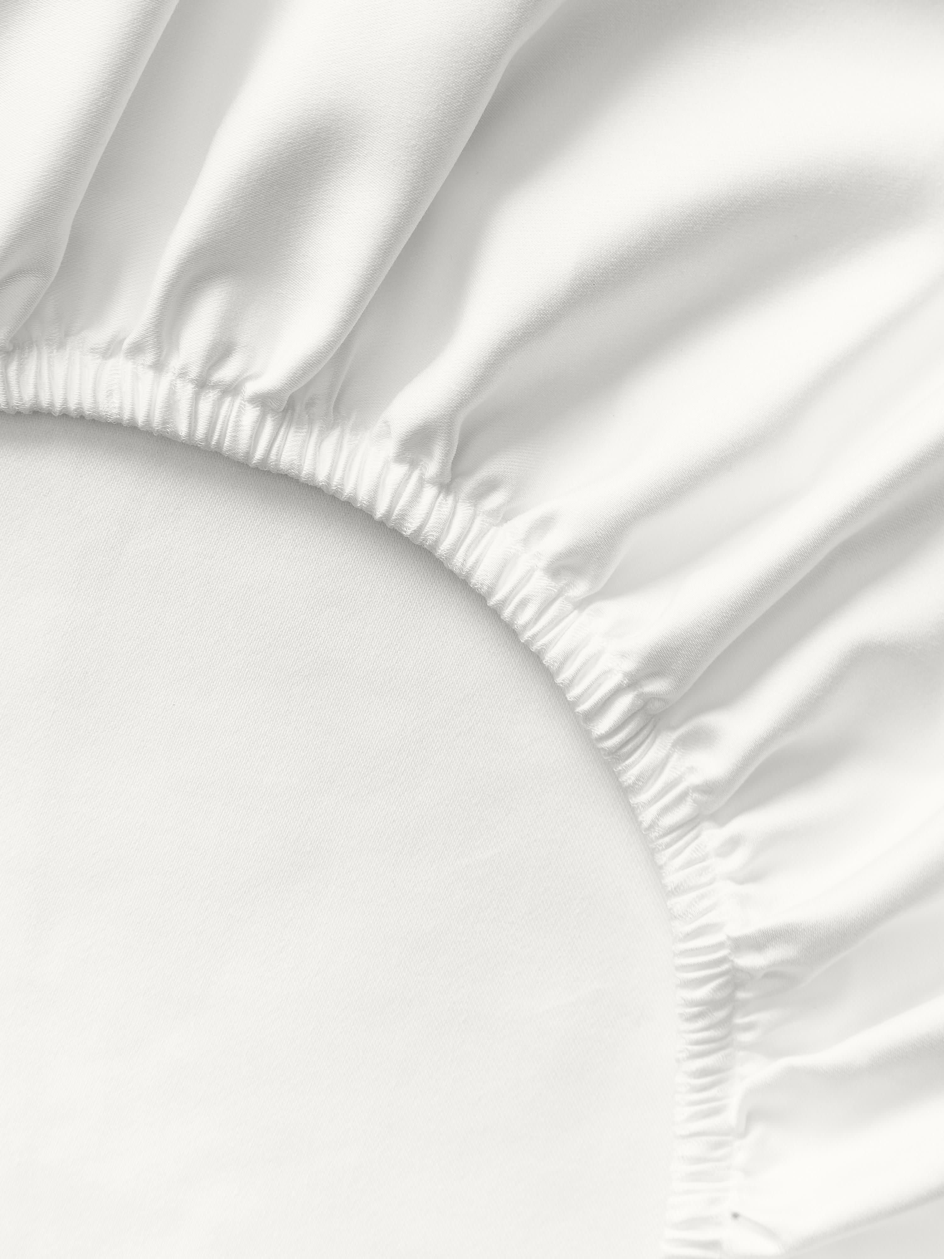 Spannbettlaken Premium, Baumwollsatin