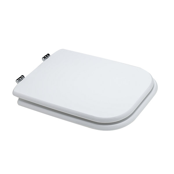 Couvre-Siège En Mdf Blanc Compatible Avec Le Modèle Conca