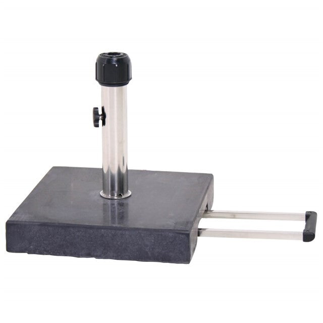 SenS-Line - Parasolfeet 30kg With Trolleysystem - Zwart