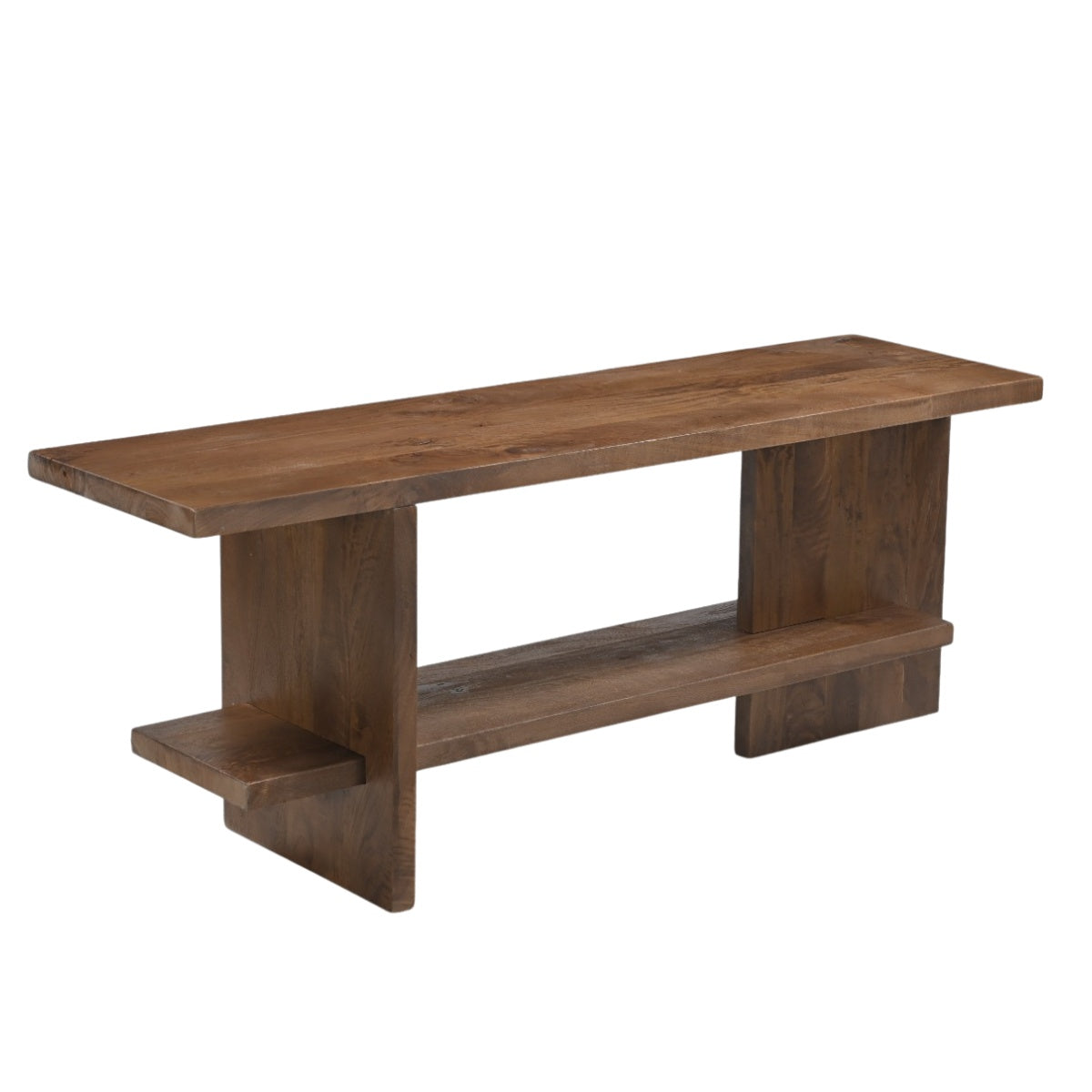 DÉJA Living Tv-meubel Lahti - Donkerbruin Hout - 140x40x45cm