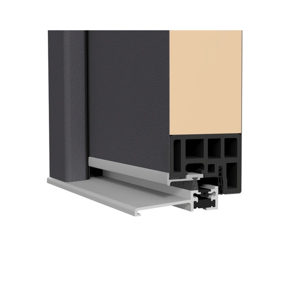 Haustür »Passivedoor Premium«, grau