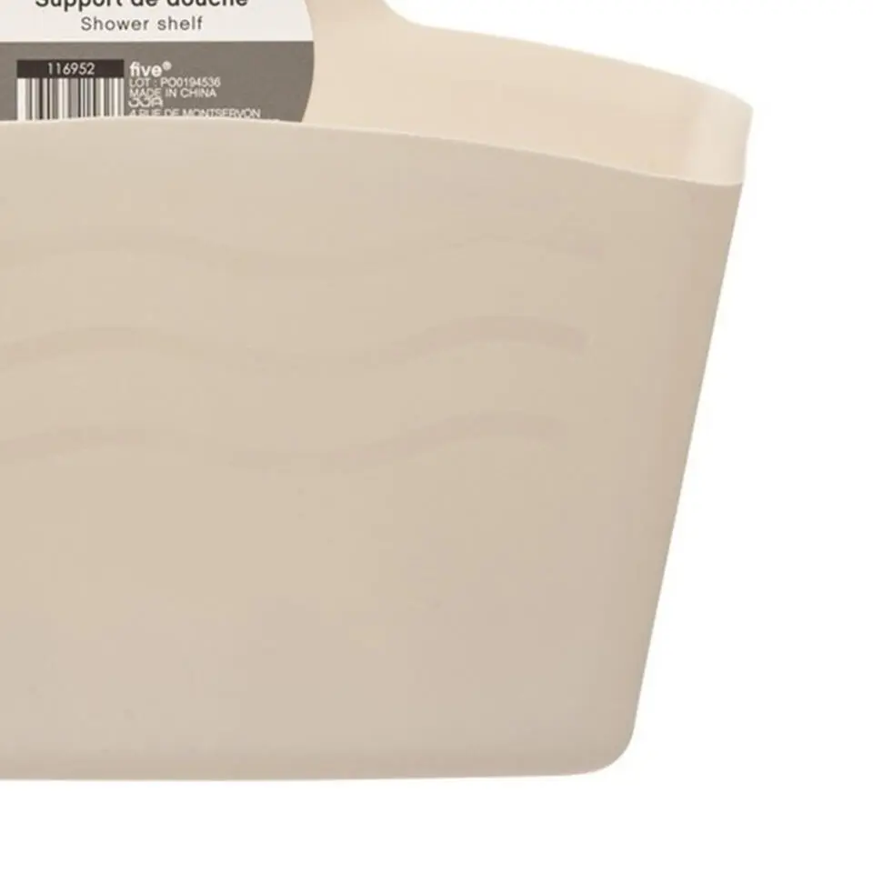 5Five Badkamer flessenhouder/shampoo houder - beige