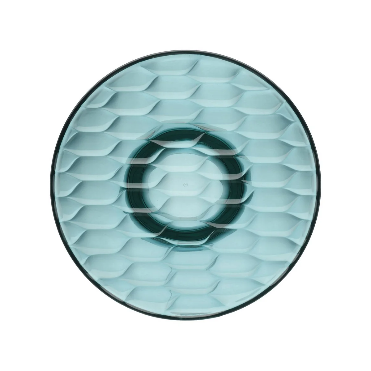 Kartell - Jellies Coat Hanger Garderobenhaken, Ø 13 cm, blau
