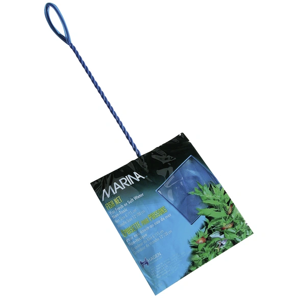 Fangnetz, für Fische, Nylon, blau, 15 - 30 cm