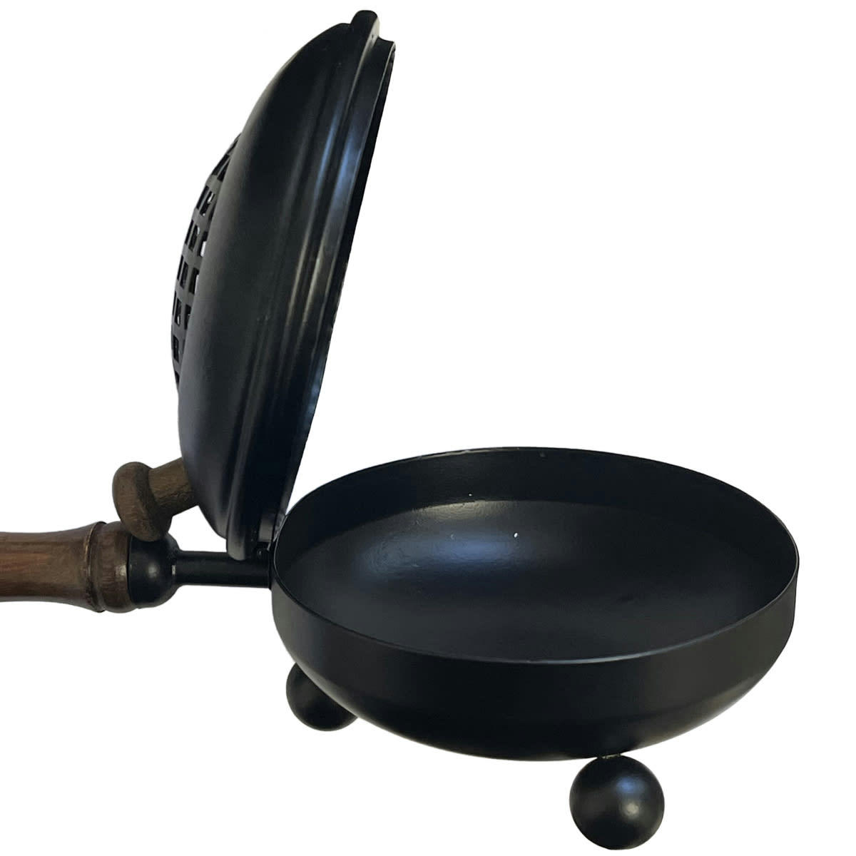 - Brûle encens en métal et bois