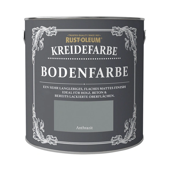 Bodenbeschichtung, Kreidefarbe, 2,5 L, anthrazit