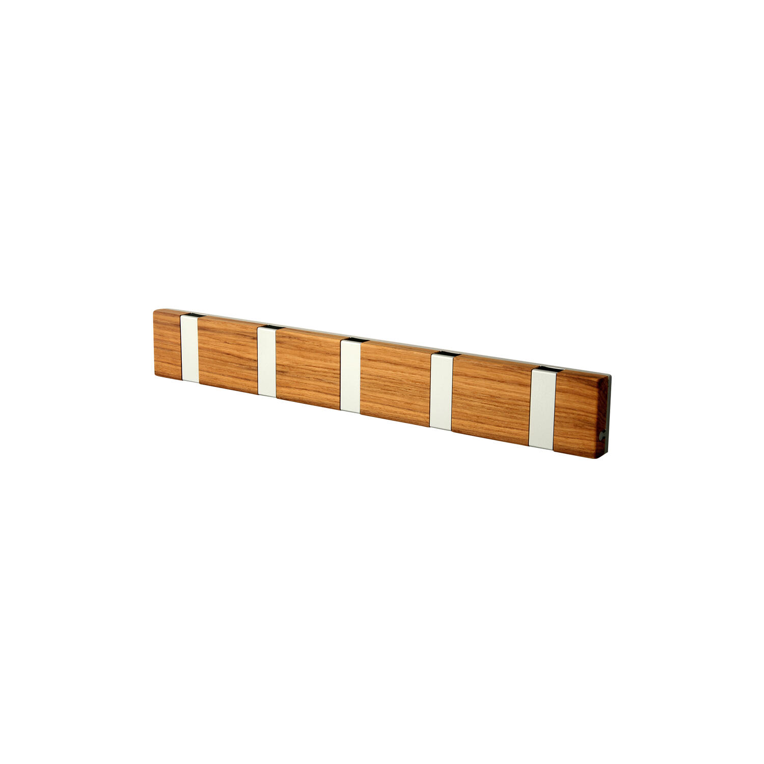 KNAX lite 5 knager&aelig;kke, teak/gr&aring;