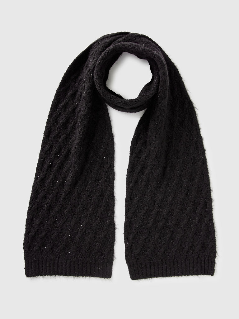 Scarf with lurex