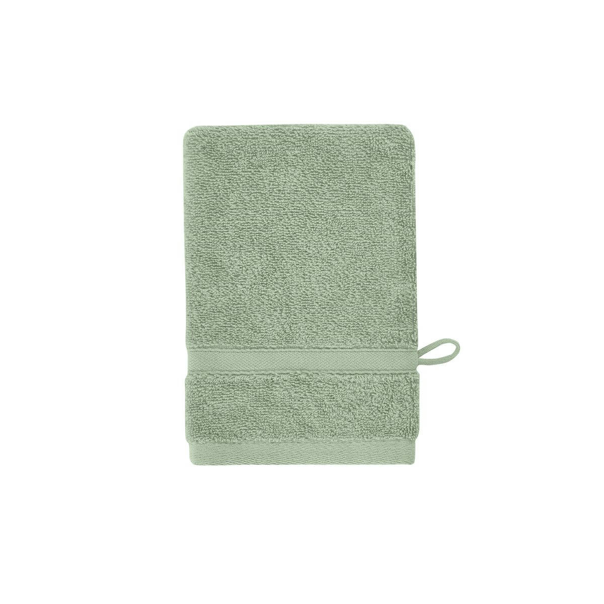 ORGANIKA - 2 gants en coton bio Sauge 16x22 cm