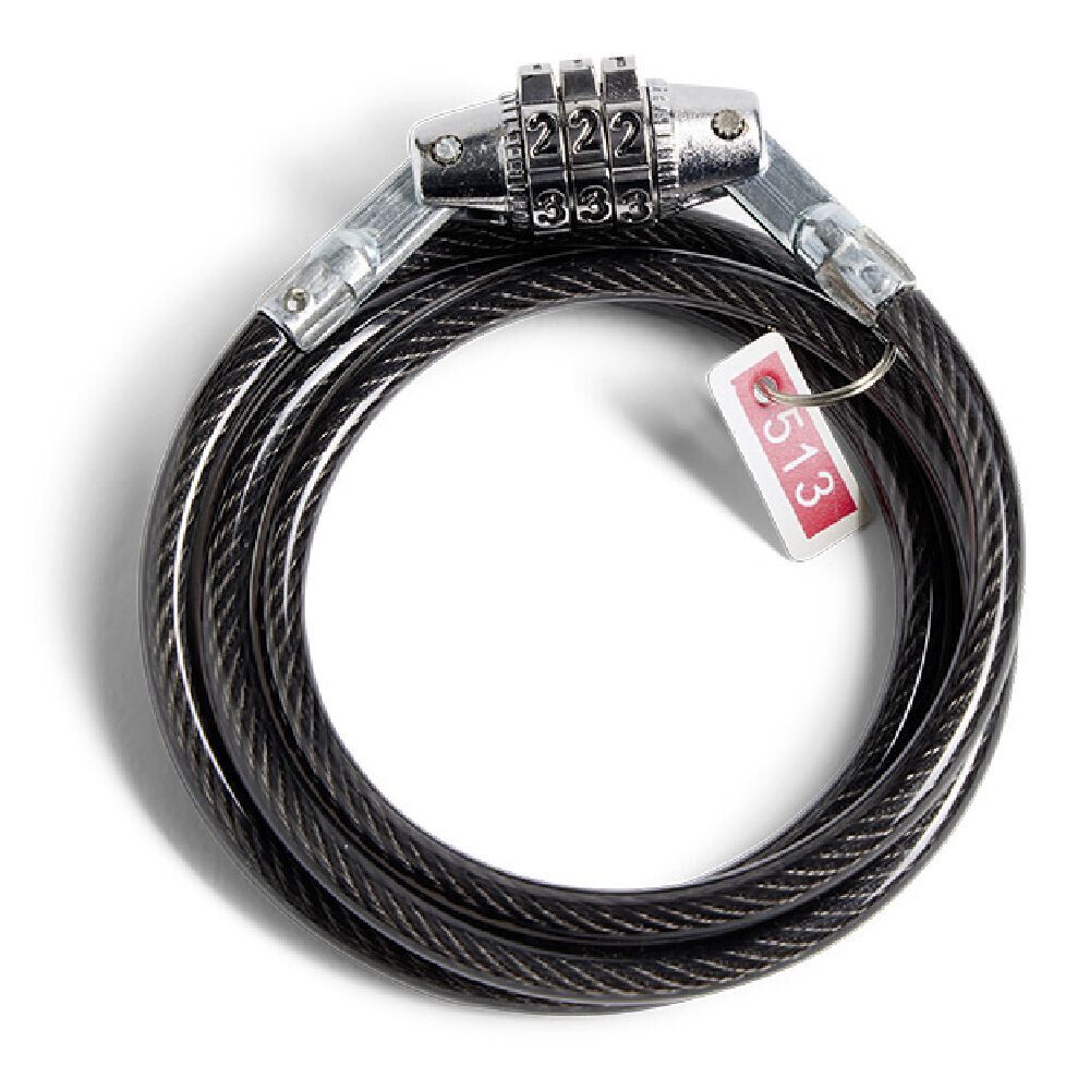 Antivol câble 100cm code à 3 chiffres