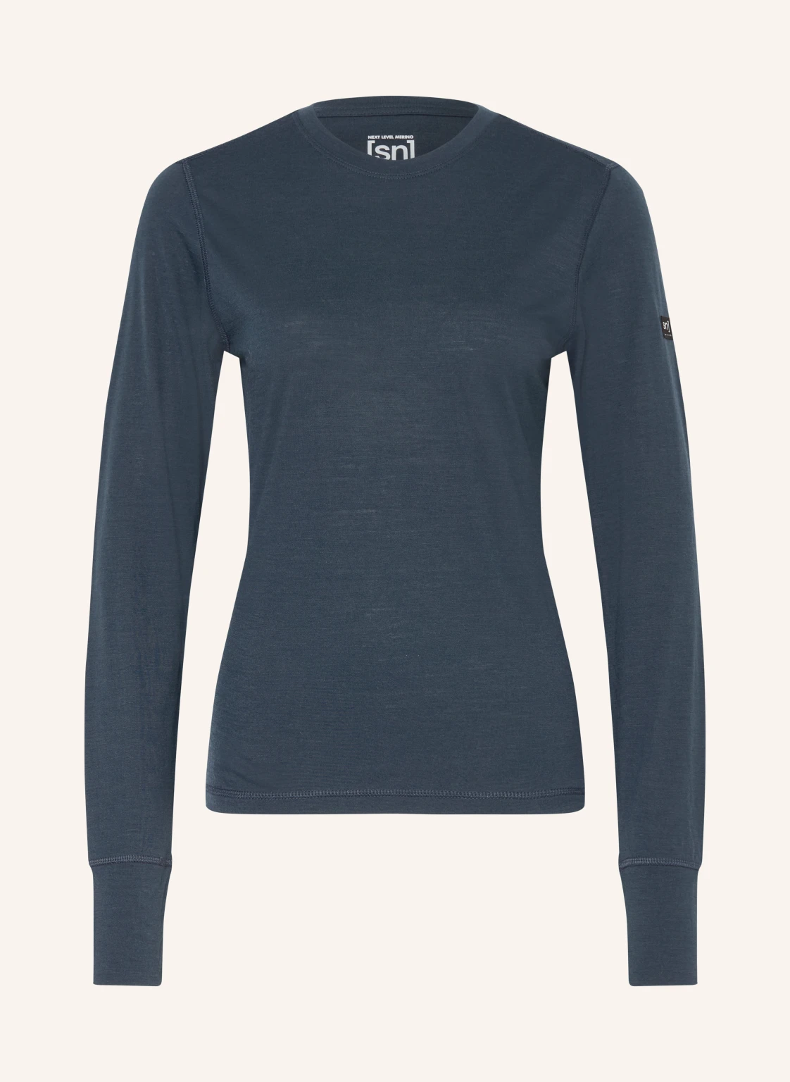 super.natural Longsleeve TUNDRA 175 LS mit Merinowolle