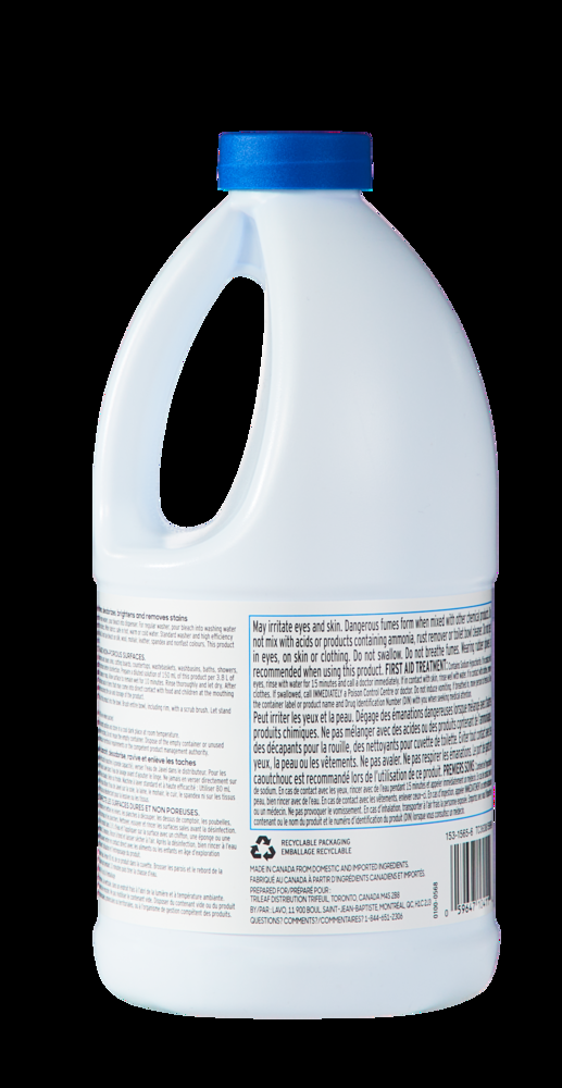 Simplicité Multi-Purpose Liquid Disinfectant Laundry Bleach, 1.27-L