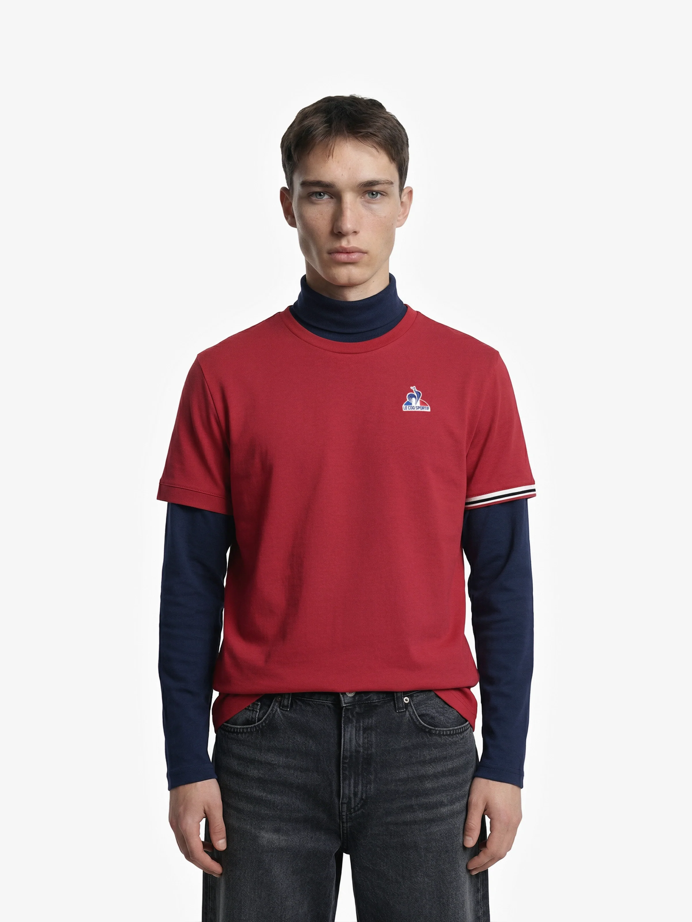 2520428-TRI LF Tee SS N°1 M rio red | T-shirt Homme