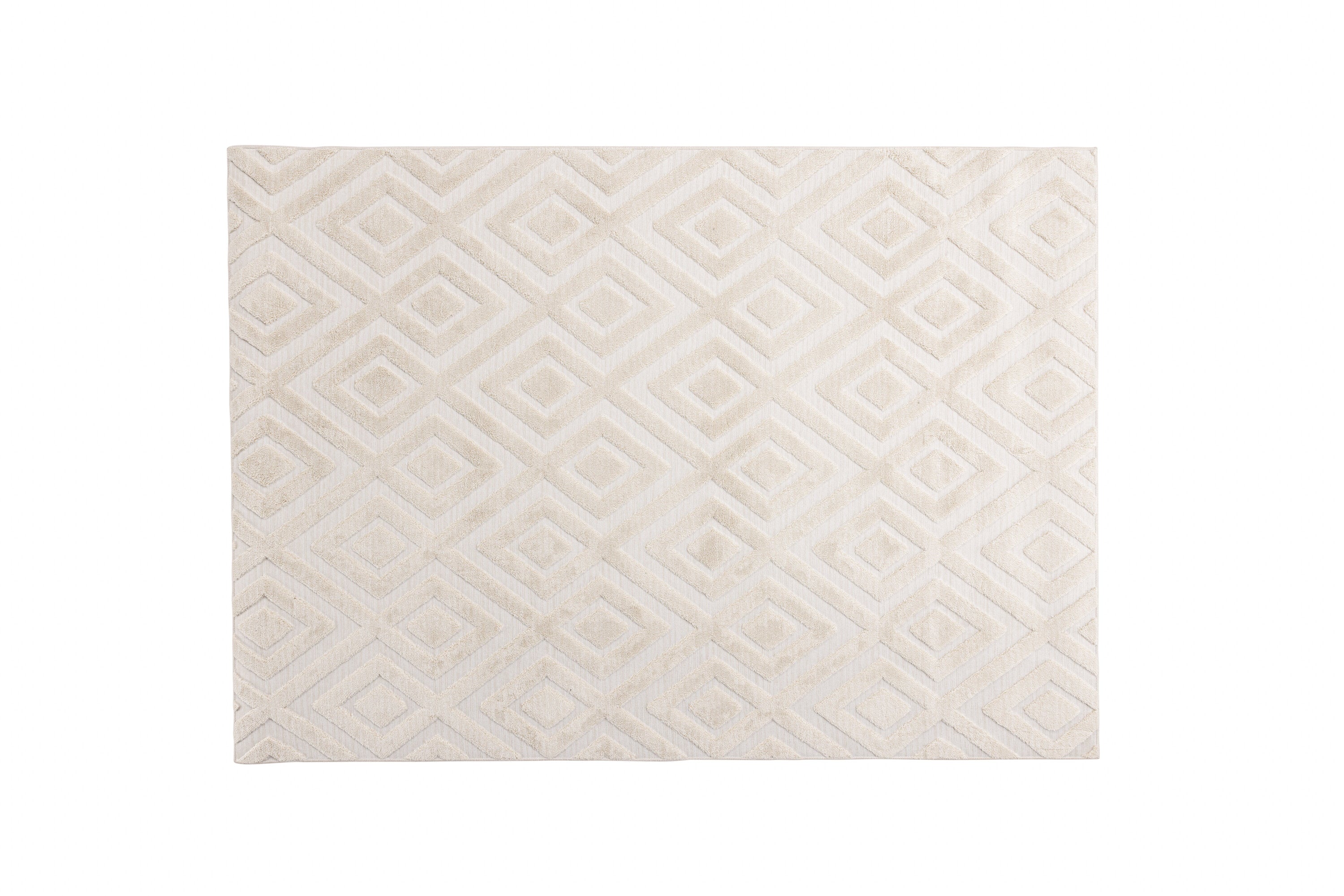 Rebellenclub Vloerkleed Huria - wit - 290 x 200 cm