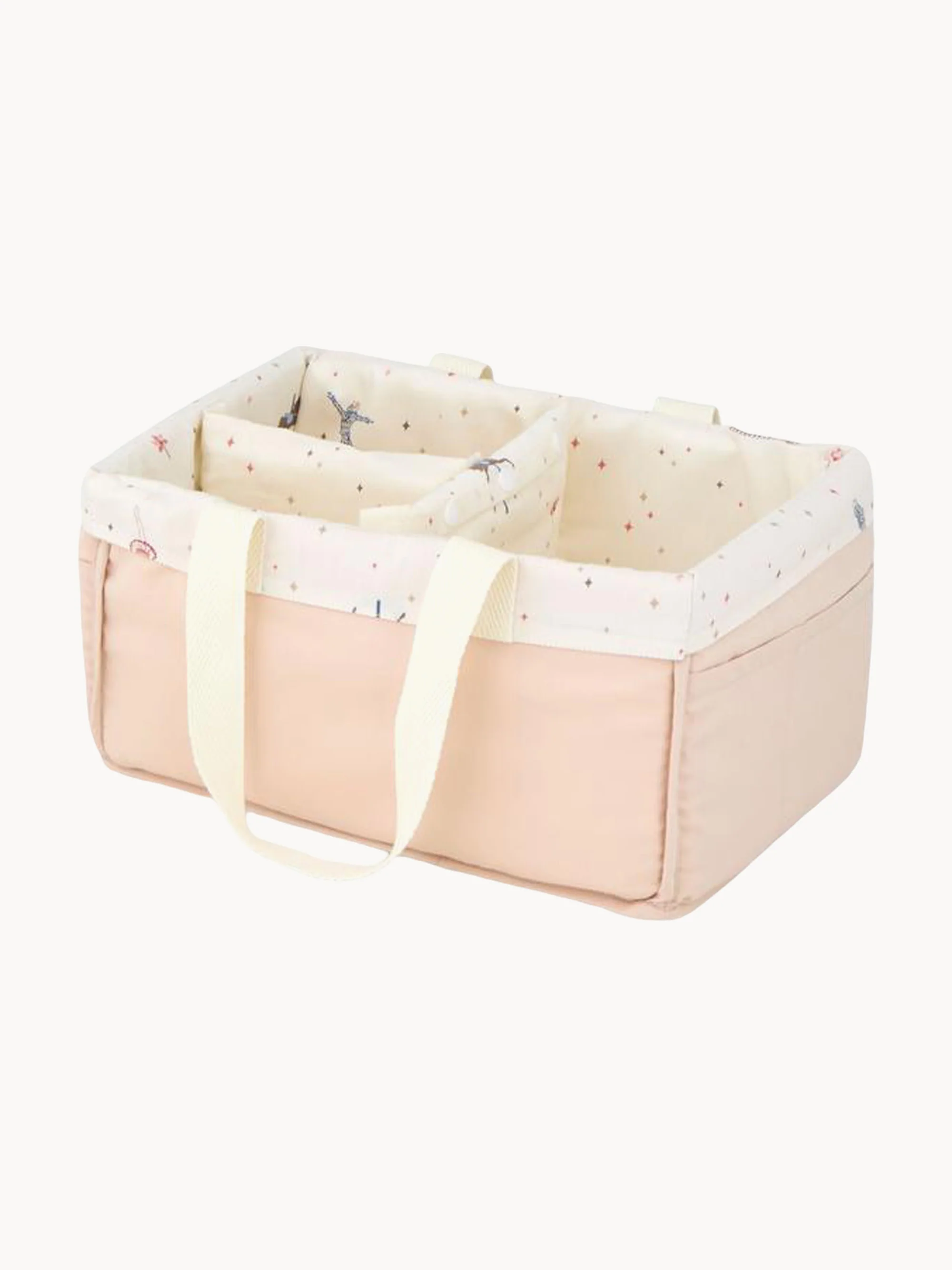 Kinder-Aufbewahrungskorb Carousel aus Bio-Baumwolle