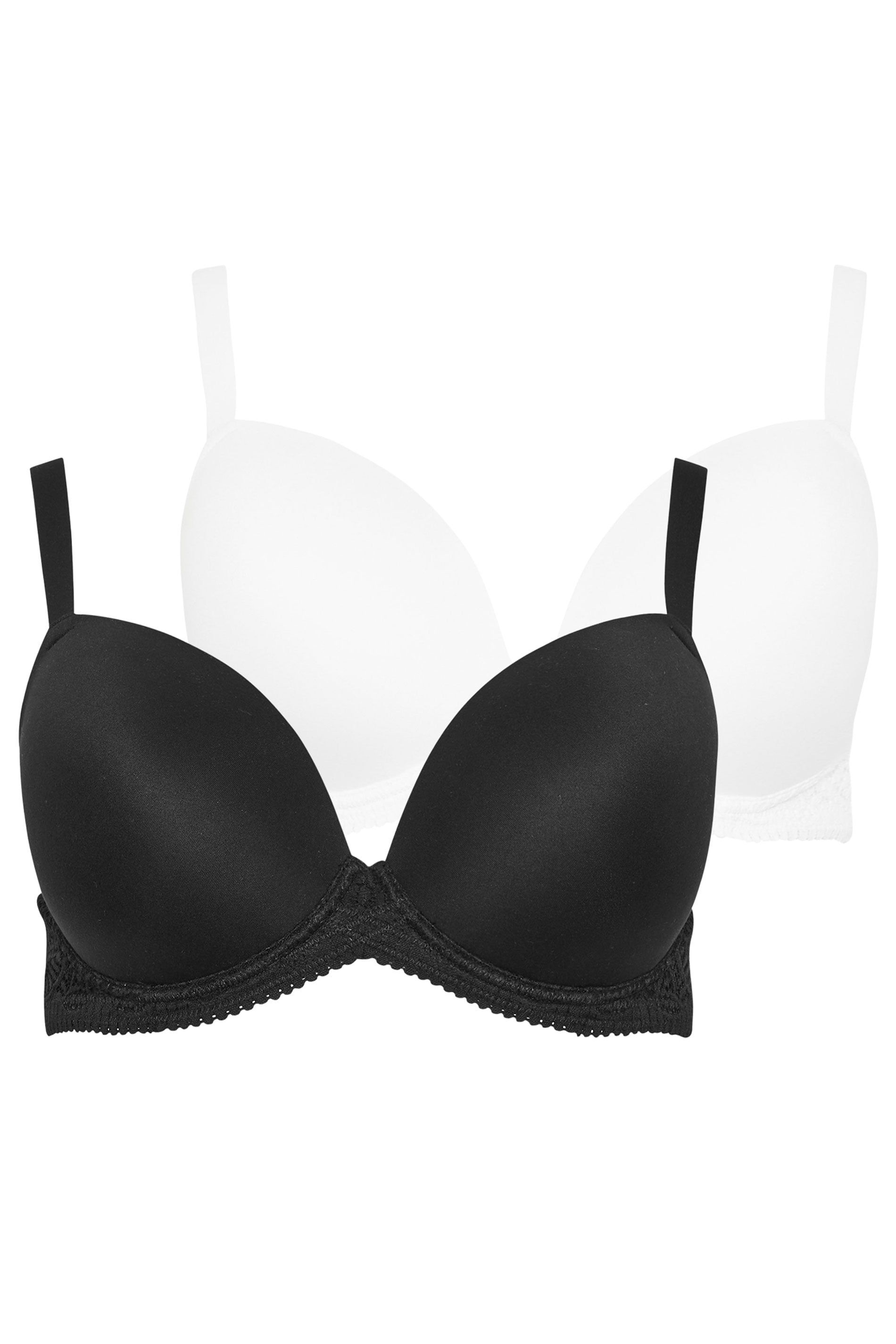 Yours 2 Pack Moulded T-Shirt Bras