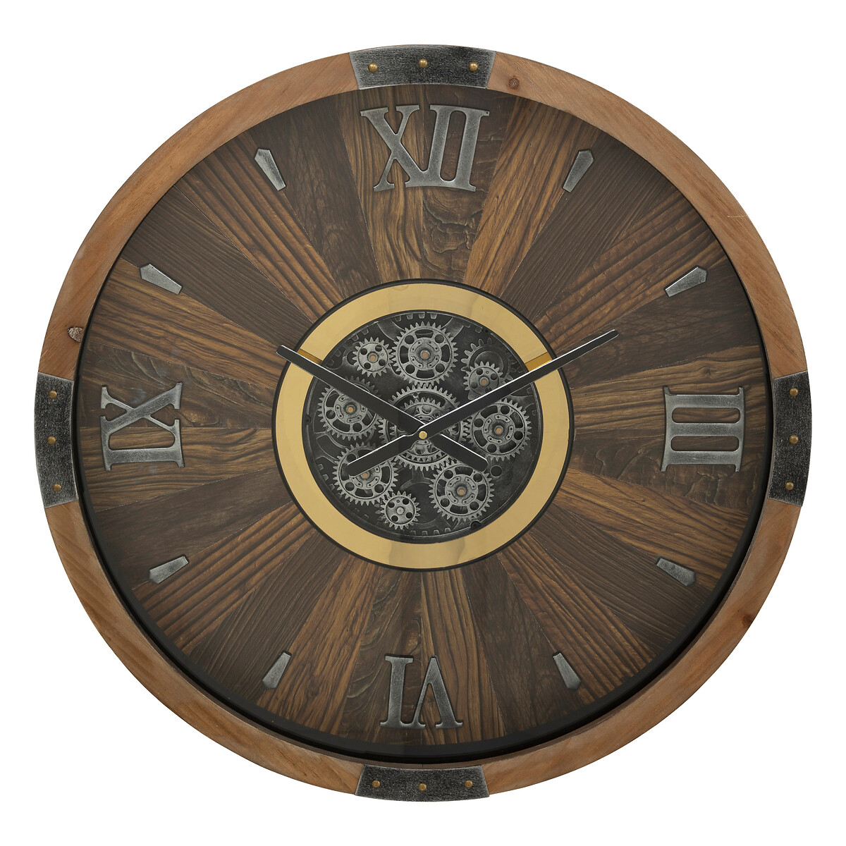 Clock "Keane" Brown, D. 63.5 cm