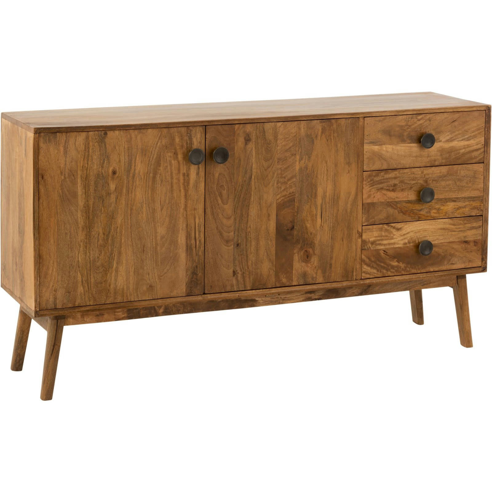 - Buffet Bois Manguier Bois clair