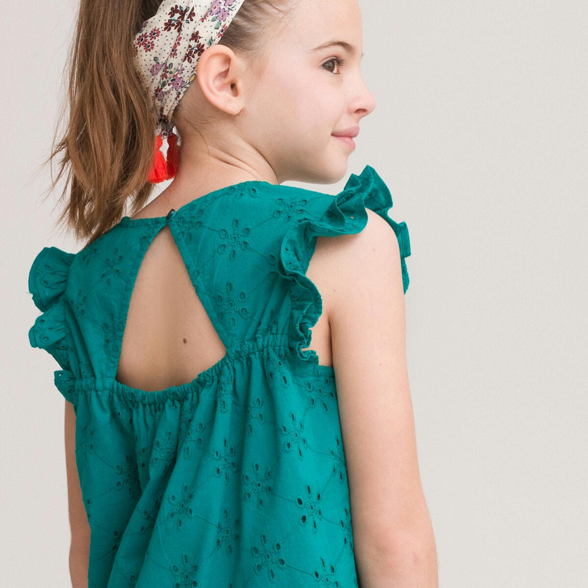 Blouse en broderie anglaise coton bio