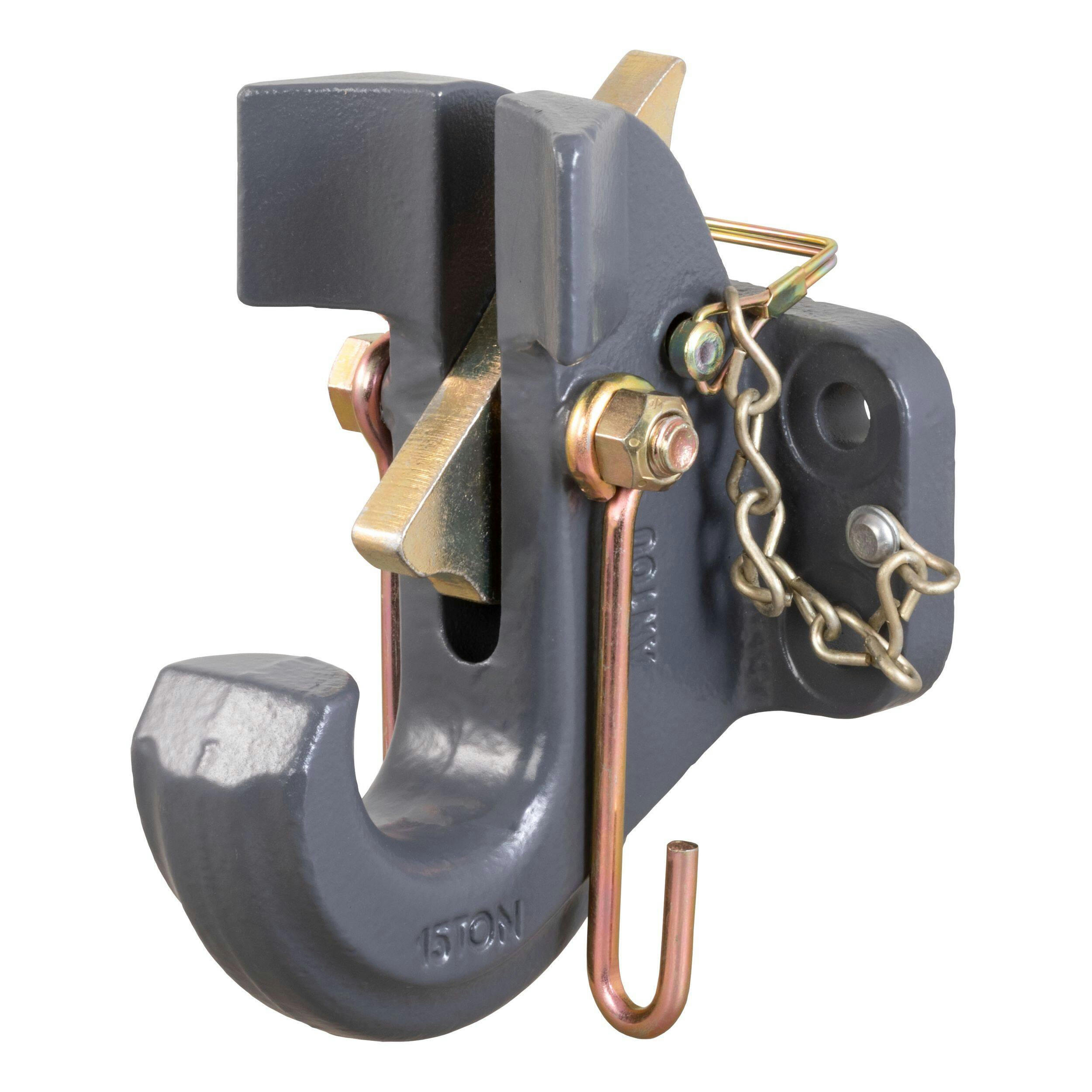 CURT SecureLatch Pintle Hook (30,000-lb, 2-1/2-in or 3-in Lunette)