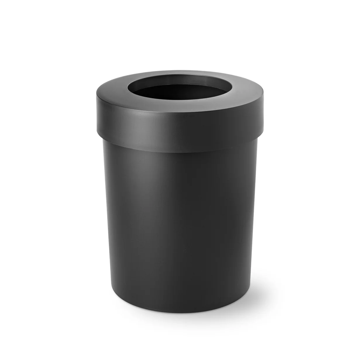 Authentics - Midi Cap Papierkorb, schwarz