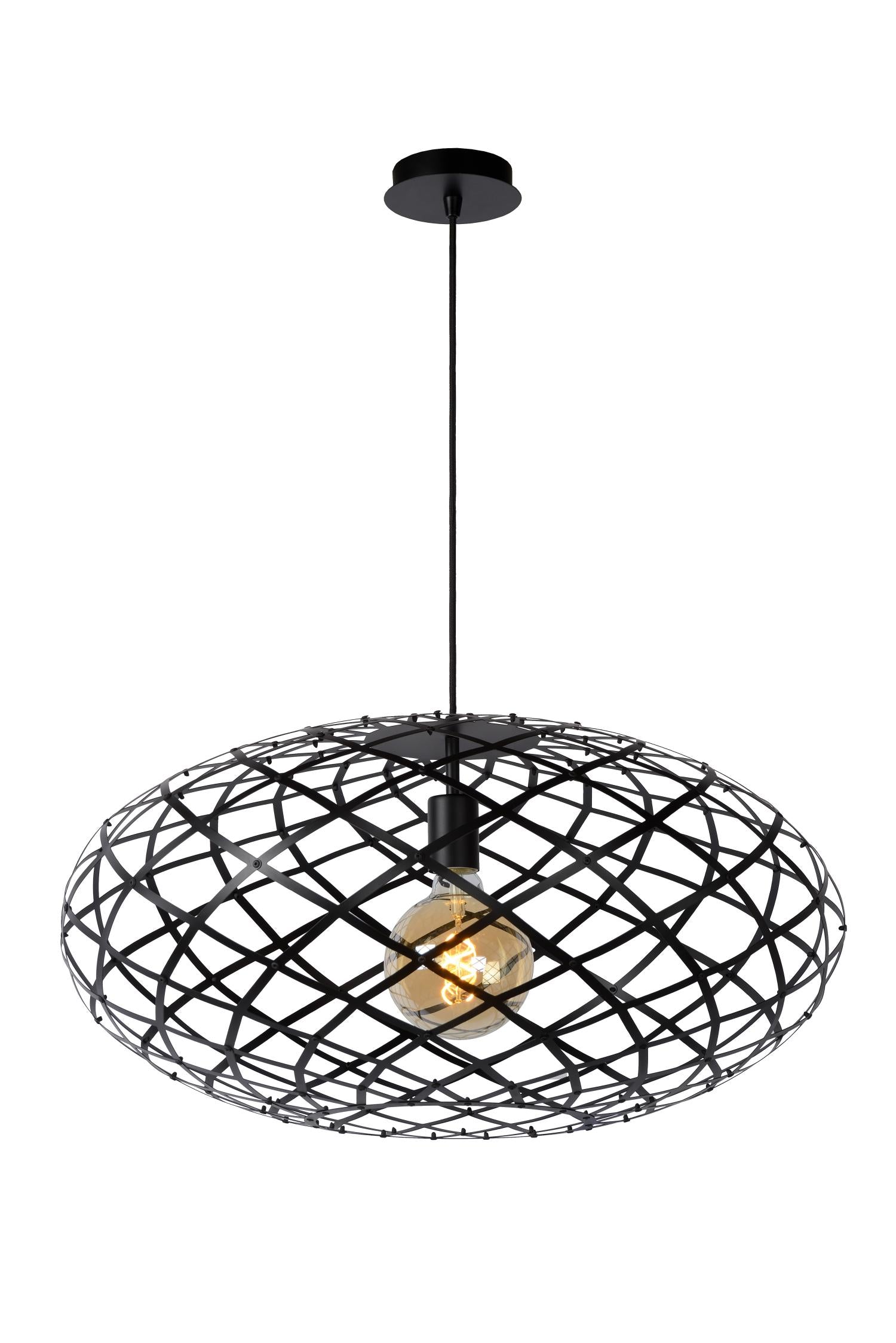 Lucide WOLFRAM Hanglamp - Zwart