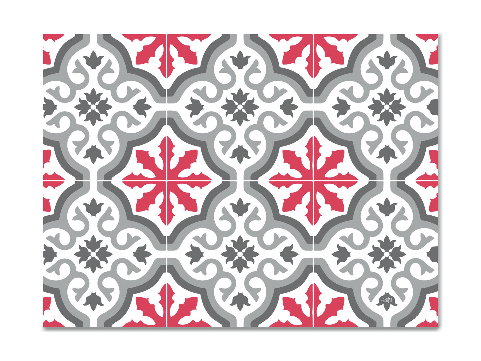 - Set de table trianon magenta 36x48cm