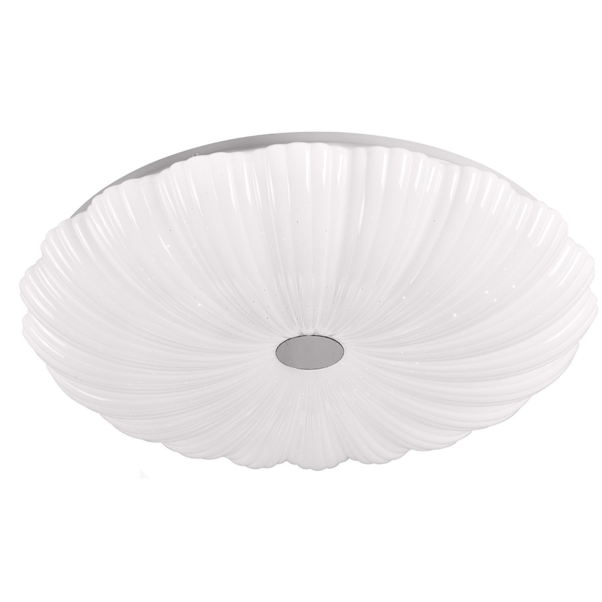 Plafon FLOWER z pilotem okrągły biały LED 1x72W 48cm 8000lm IP20 Polux