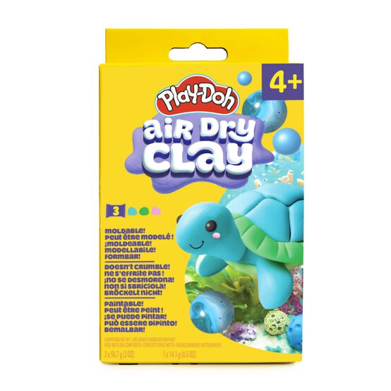 Play-Doh Air Dry Clay Totally Turtle Kit