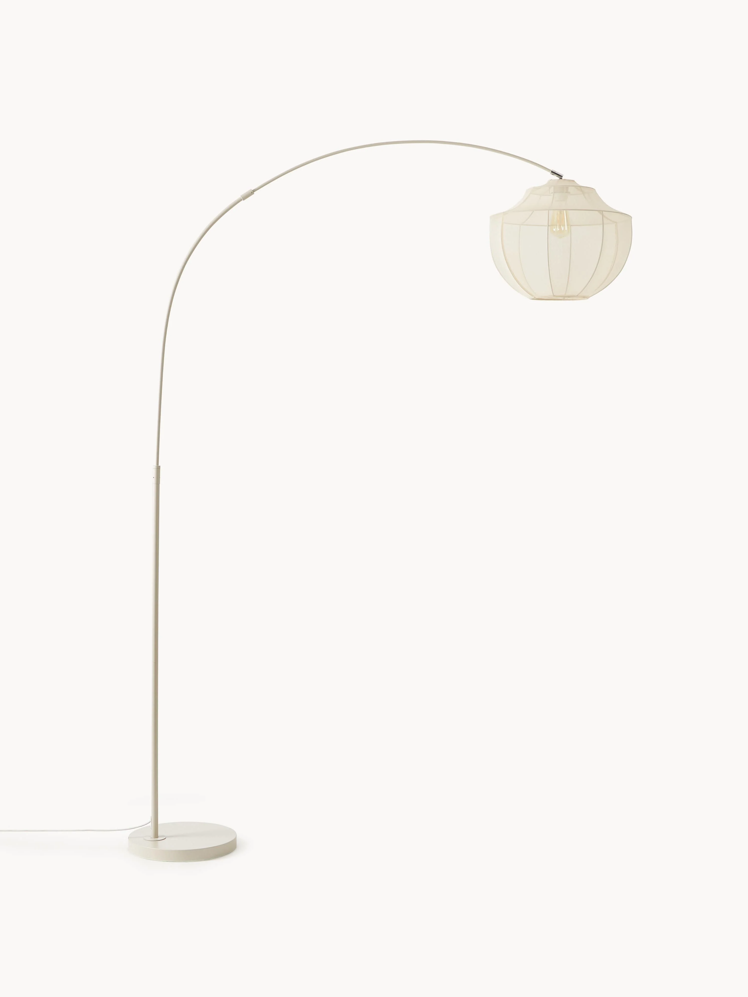 Große Bogenlampe Netzstoff Beau