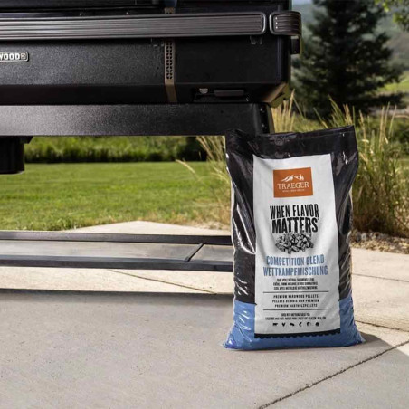 Pellets Competition Blend FSC 9 kg pour barbecue - Traeger