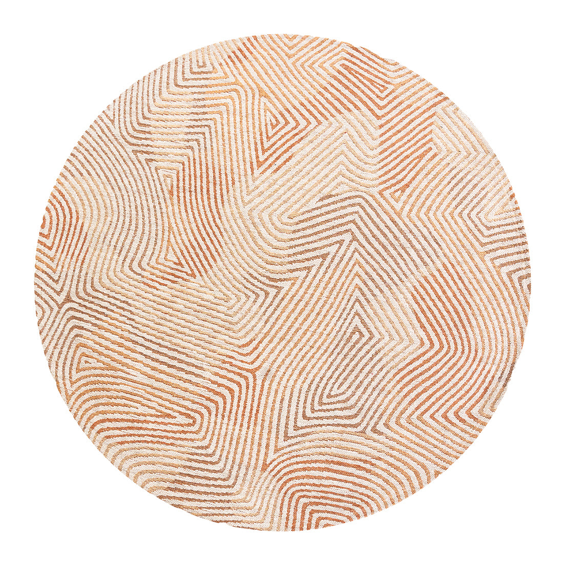 Louis de Poortere Coral Meditation Vloerkleed Ø 140 cm - Sand