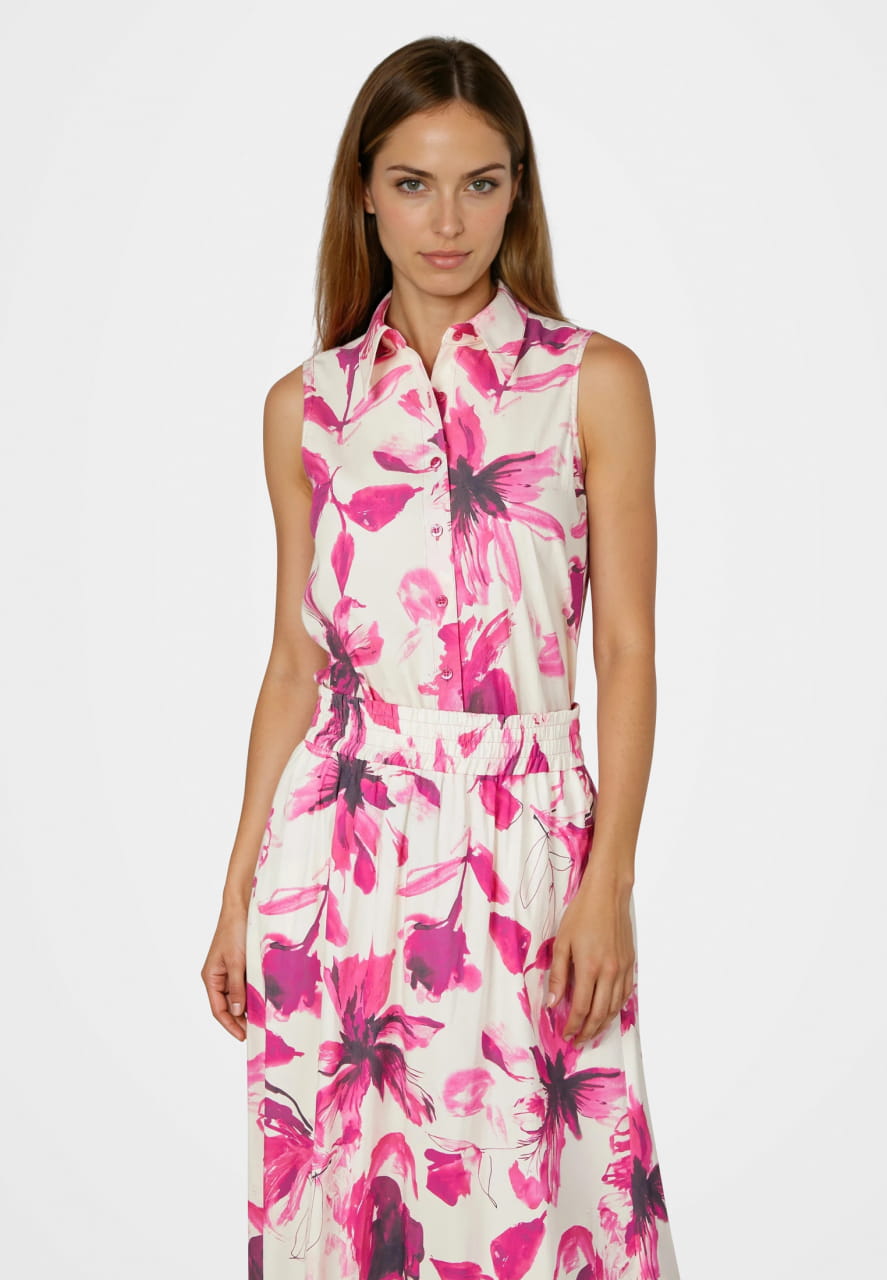 Hemd mit Blumenprint