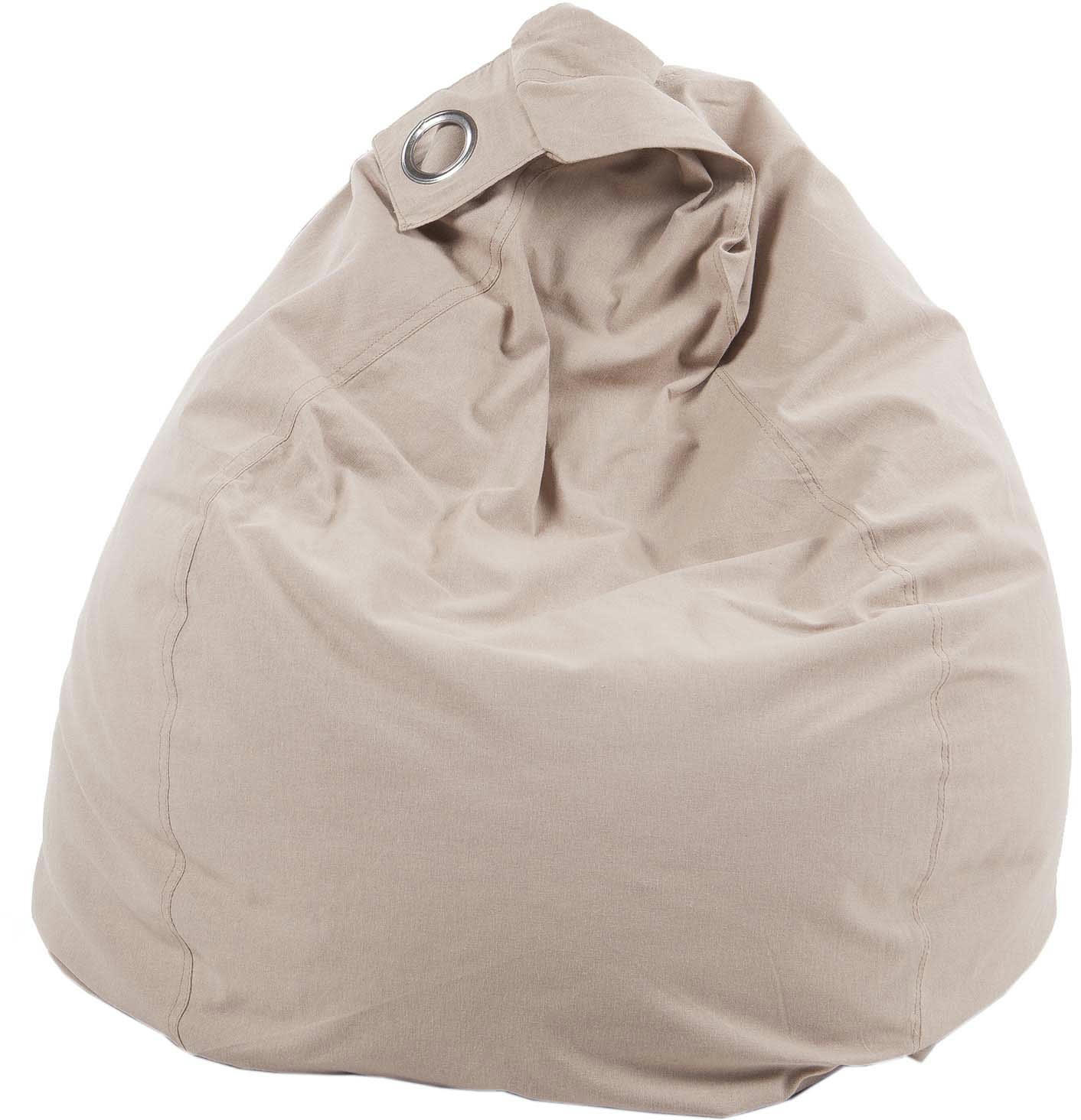 - Poire en coton déhoussable flo lin