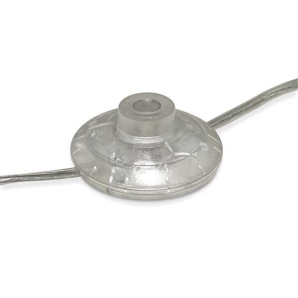 Dufrene 2-Light Floor Lamp with Glass Shades