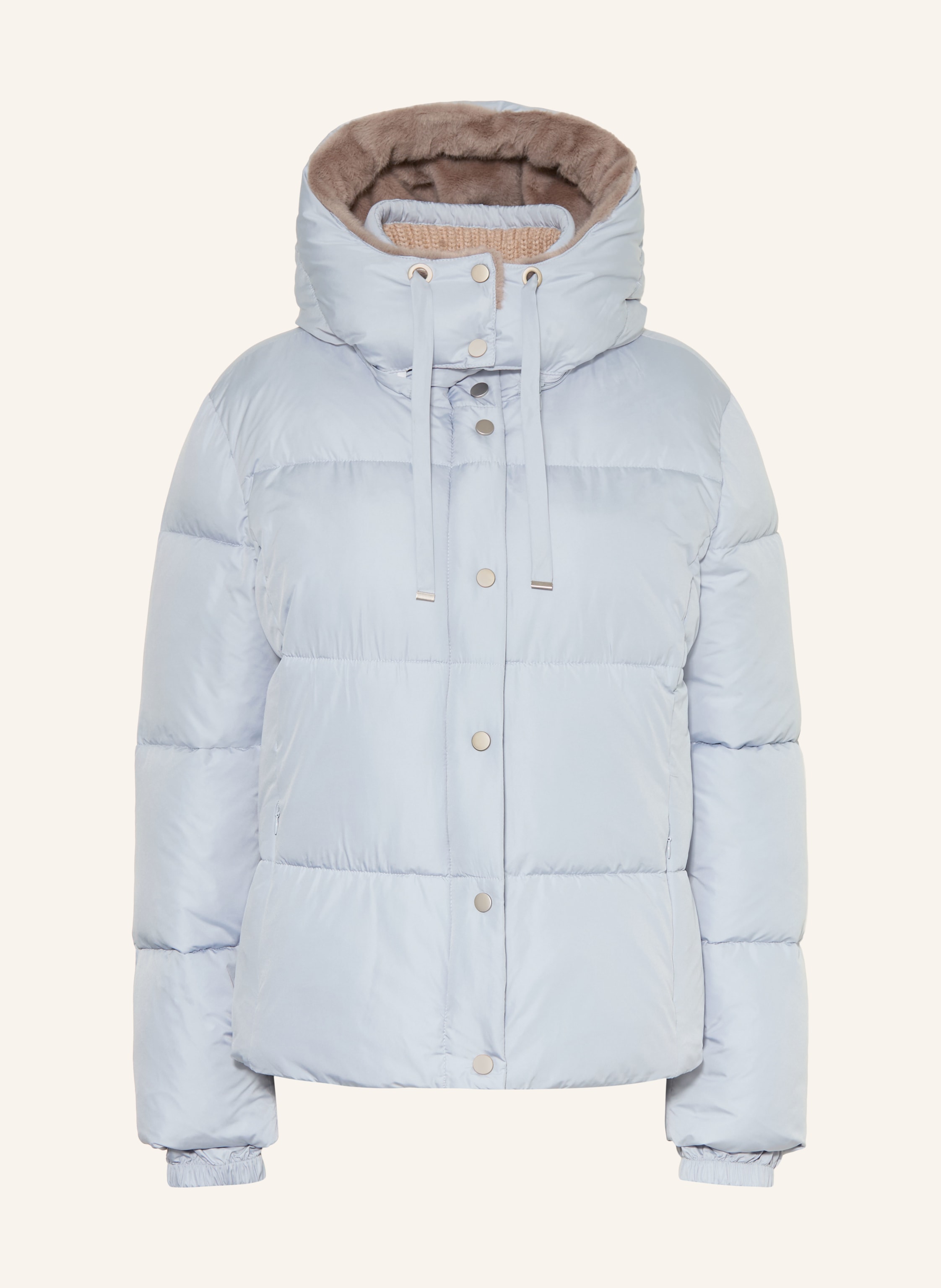 lilienfels Steppjacke mit abnehmbarer Kapuze