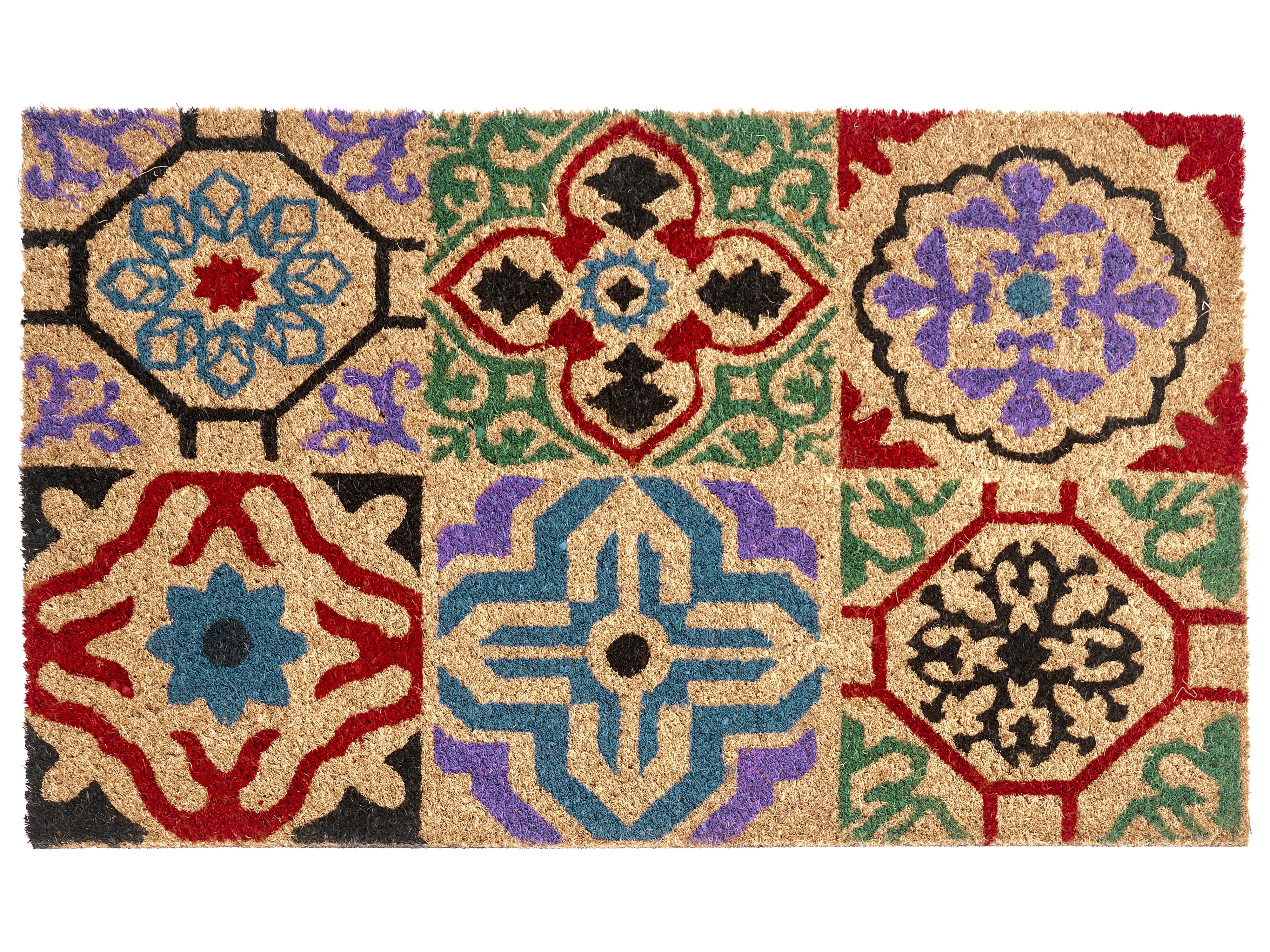 Doormat NAUKATI Multicolour 40 x 60 cm Coir