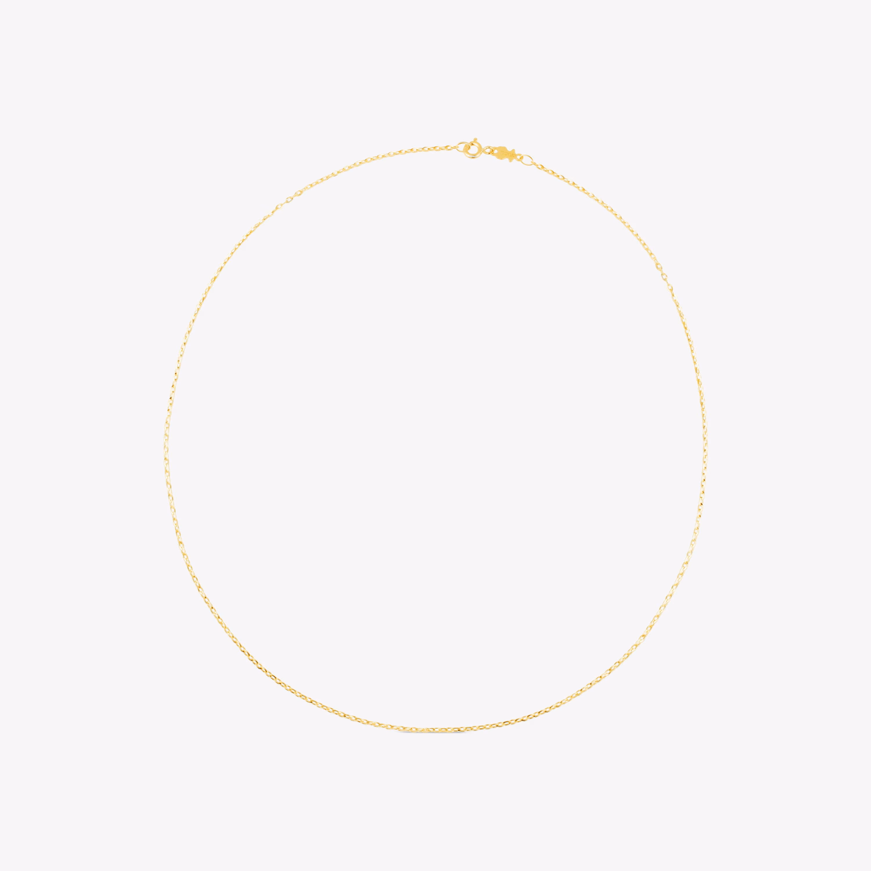 Gargantilla de oro con anillas ovales, 45 cm TOUS Chain