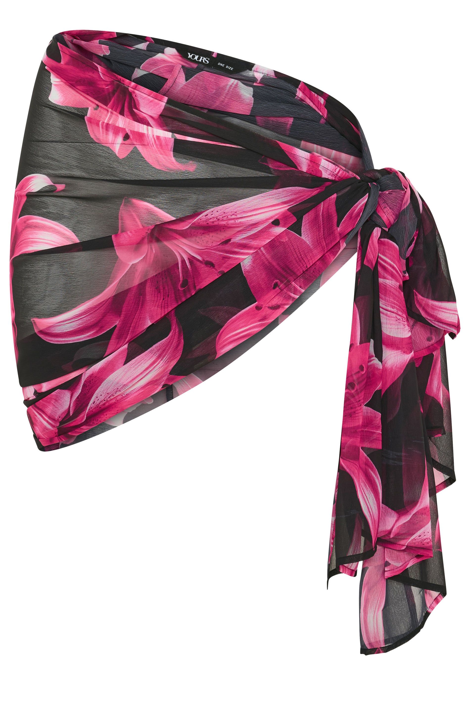 Yours Floral Wrap Beach Sarong