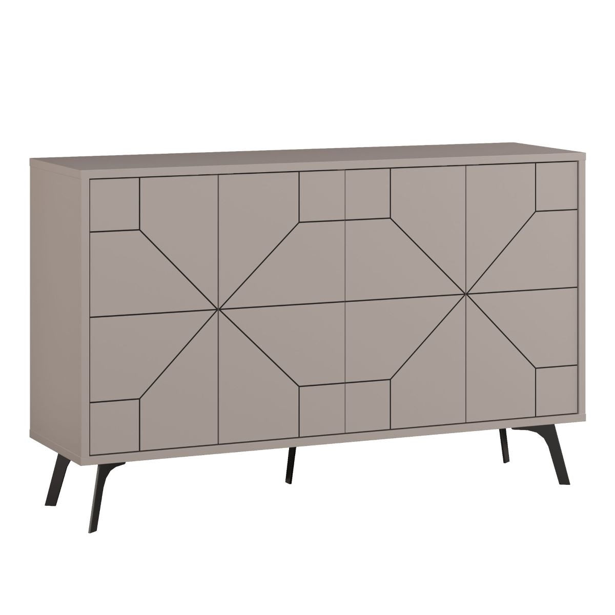 Calicosy - Dressoir met 4 deuren DUNE - B123 cm