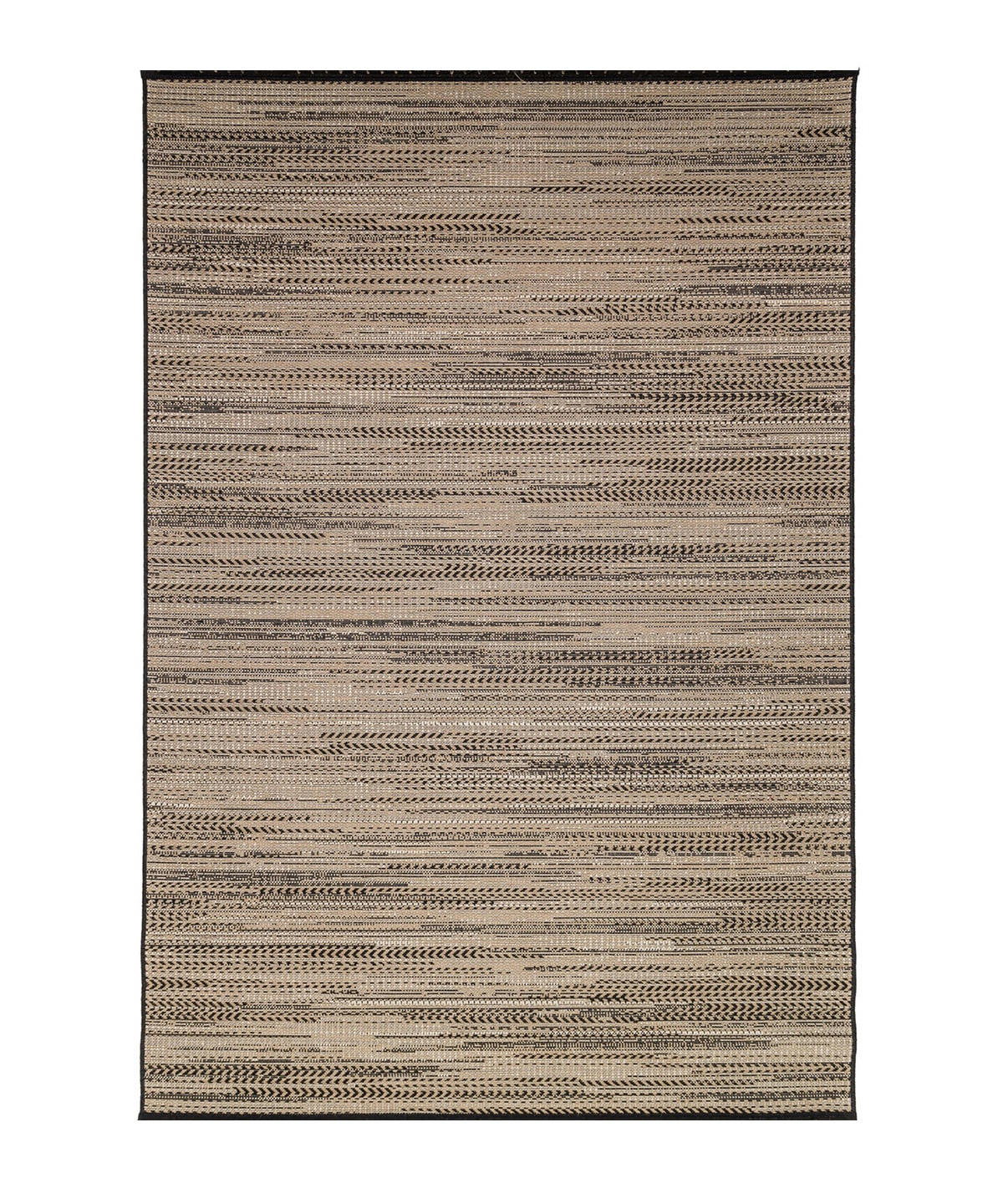 SANZA - Tapis intérieur extérieur style naturel Beige 160x230