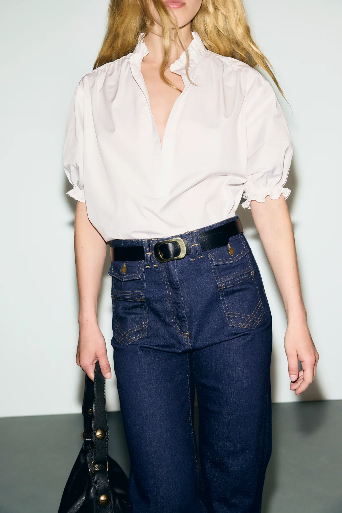 Blouse en popeline de coton - ANNYR