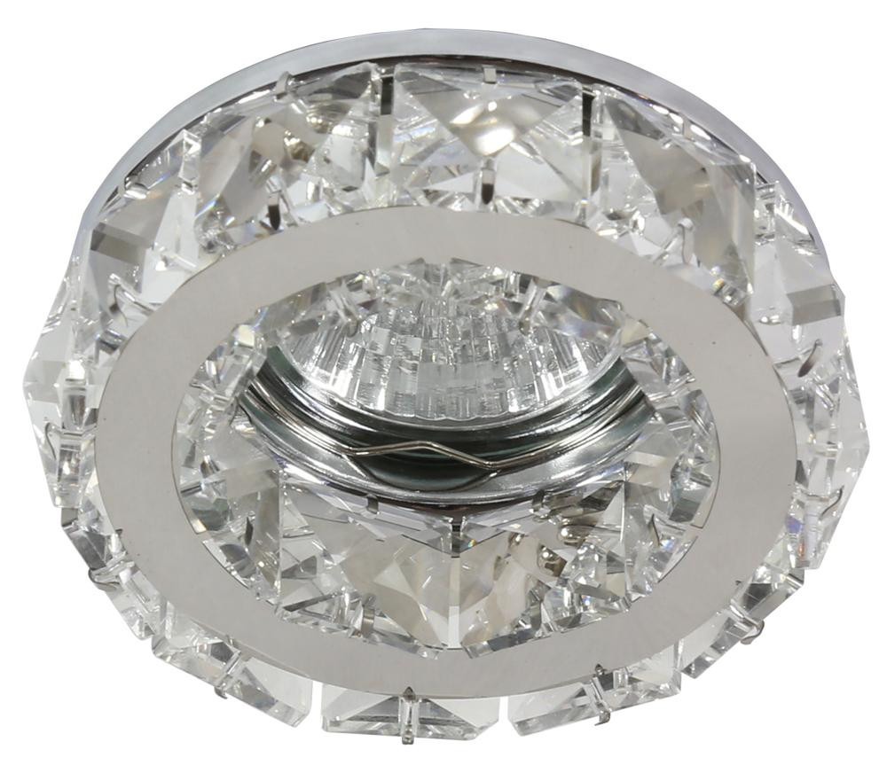 Oprawa wpuszczana okrągła chromowana 8,5cm1xMR16x50W IP20 Candellux